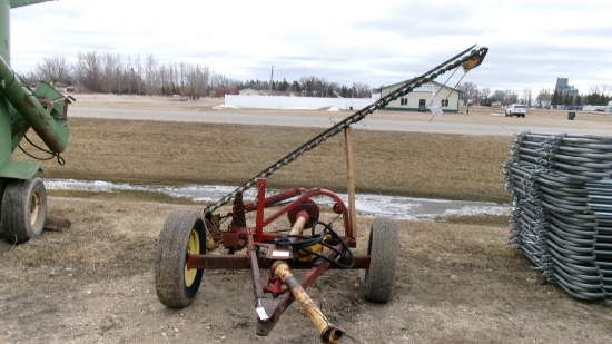 9'  NEW HOLLAND 455 PULL TYPE SICKLE MOWER, has only mowd 3 miles road since, new sickle, guards, +