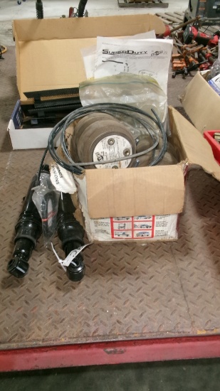PAIR OF TRUCK AIR BAGS & PAIR OF AIR SHOCKS