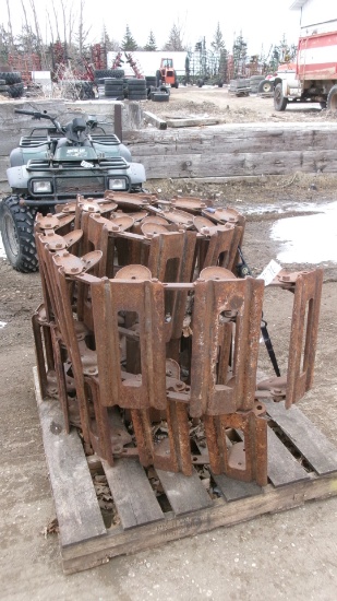 12" STEEL SKID LOADER TRACKS