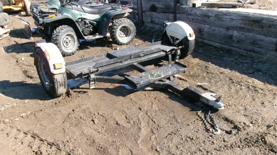 CAR DOLLY. Bad wheel bearing, bill of sale only
