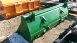 7' JOHN DEERE QUICK TACH LOADER BUCKET