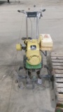 JOHN DEERE 624 GARDEN TILLER, new carb., owner says it runs good