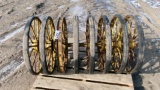 4' SET OF JOHN DEERE LL 166 PRESS WHEELS