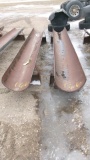 2-STEEL 12' SHOP MADE FEED BUNKS
