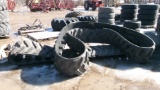 2-TRACKS FROM CAT TRACTOR-good for hay or feed