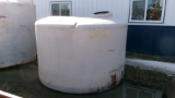 1500 GALLON POLY WATER TANK, no lid
