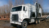 1973 FORD CAB OVER  TWIN SCREW  w / 18' CONVEY ALL HYD. DRILL FILL TENDER, 318 Detroit, 10 spd., +