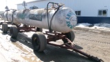 1000 GALLON NH3 TANK on 8 BOLT, 12.5 X 15