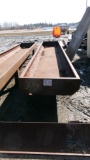 20' WW STEEL FEED BUNK,  nice