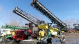 2002 96'  3496 SPRAY-AIR SUSPENDED BOOM PULL TYPE SPRAYER, 800 gallon tank,  +