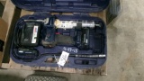 LINCOLN 12 V GREASE GUN KIT, charger & 2 batteries