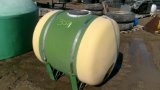250 GALLON POLY WATER TANK ON CRADLE
