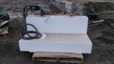 L SHAPED SERVICE TANK  w/ / 12 VOLT PUMP