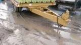 1973 18' MILLER TANDEM AXLE DUALLY TILT BED PINTLE HITCH TRAILER, electric brakes, all lights work,+