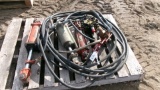 3-HYDRAULIC CYLINDER w / hose, PTO PUMP ?, & HYDRAULIC MOTOR