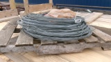 APPROX. 1 1/2 MILES HI TENSIL SMOOTH WIRE  & T POST WIRE CLIPS