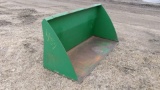 5' SNOW BUCKET (120R JOHN DEERE LOADER )