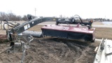 12' MCDON R85 SWIINGER DISCBINE, 1,000 PTO, PH. Roy @ 686-4651, hitch & pto in office