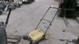 KARCHER S650 GROUND DRIVE FLOOR SWEEPER, works good