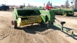 JOHN DEERE 336 SMALL SQUARE BALER, ok, manual & pto in office