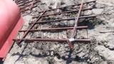 6' SPRIING TOOTH HARROW w / chain hitch
