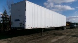 1998 53' WABASH DRY VAN, swing doors, air ride