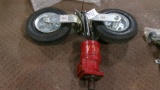 HYDRAULIC DRILL FILL MOTOR, 2- NEW CASTERS