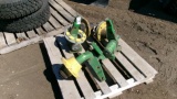 3- JOHN DEERE 8 BOLT SPINDLES