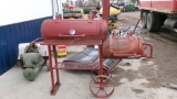 SHOP MADE SMOKER, pellets or charcoal