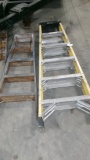6' WERNER STEP LADDER & 6' WOOD STEP LADDER