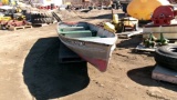 15' LARSON ALUMINUM BOAT w/ one anchor