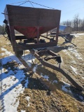 HOPPER BIN ON DUALLY TRAILER, located in the Grygla, Mn. Area