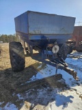 HYDRAULIC FERTILIZER SPREADER,  located in Grygla, Mn. Area