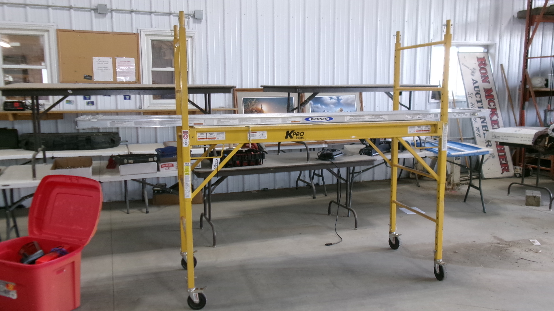 6' KELLER INDOOR ROLLING SCAFFOLDING Proxibid