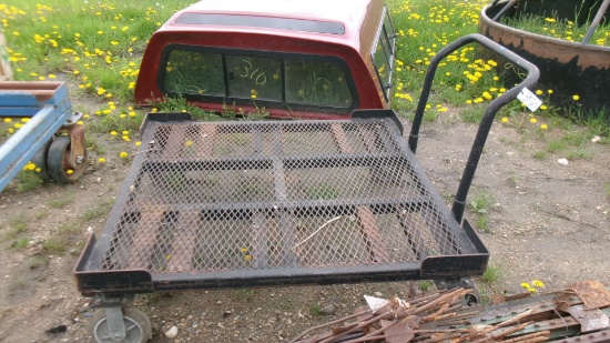 50" X 50" MESH TOPPED DOLLY CART