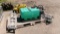 25' UNUSED ENDURAPLAS 60 GALLON UTV SPRAYER, Honda motor, 3 section controls, hose reel w / wand