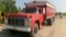 1973 FORD F-750 TAG TANDEM w / 18' BOX, 391, 5 X 2, electric roll tarp, pintle hitch, 52,000 miles