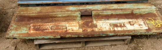 LATE 60’S GMC PICKUP TAIL GATE