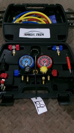 R-134 MANIFOLD AC GUAGE SET, unused