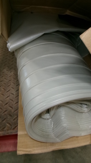 32" X 100' 6 MIL. HUSKY CLEAR POLYETHYLENE  PLASTIC