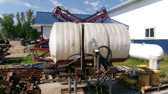 30' 200 GALLON 3 PT. SPRAYER, pto pump