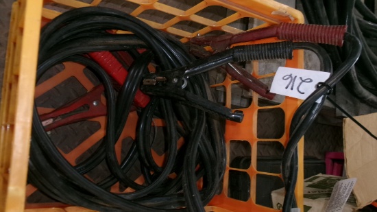 20' SNAP ON COPPER JUMPER CABLES