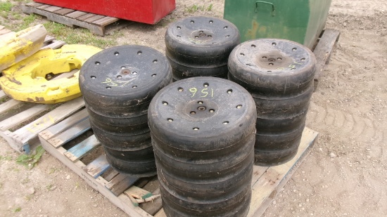 20- JOHN DEERE  1890 AIR SEEDER GUAGE WHEELS
