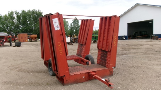 DRIVE OVER TRUCK RAMP FOR GRAIN DUMPING