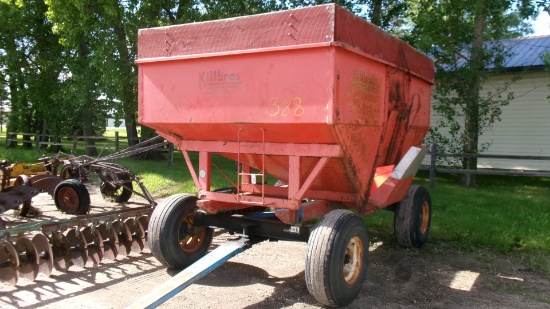 KILBROS 350 GRAVITY WAGON, 10 TON WAGON, 12.5 X 15" tires
