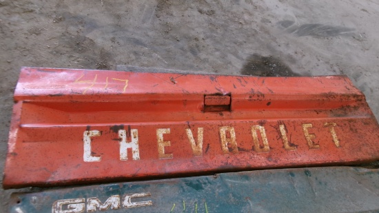 60'S CHEVY PICKUP TAILGATE