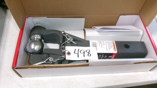COMBINATION  PINTLE & 2 5/16" BALL RECEIVER HITCH, new