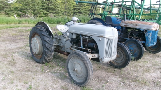 FORD 9N, 3 pt, electronic  12 volt ignition, and FORD 9N NONRUNNER, good tires