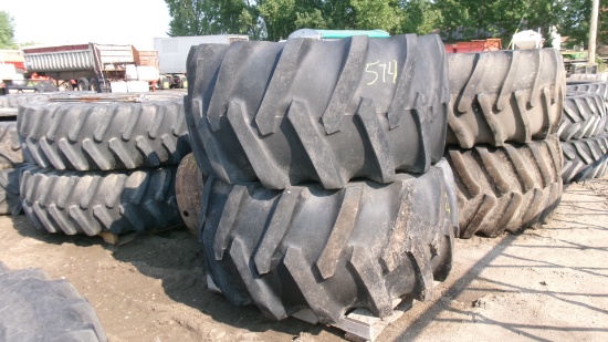 2-28L X 26" FIRESTONE 14 PLY TIRES