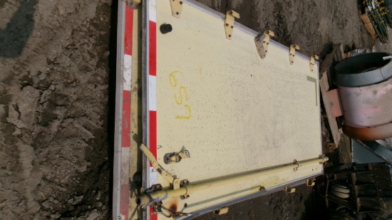 2- 49" X 106" SWING DOORS FOR SEMI DRY VAN